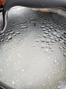 Steaming Rice